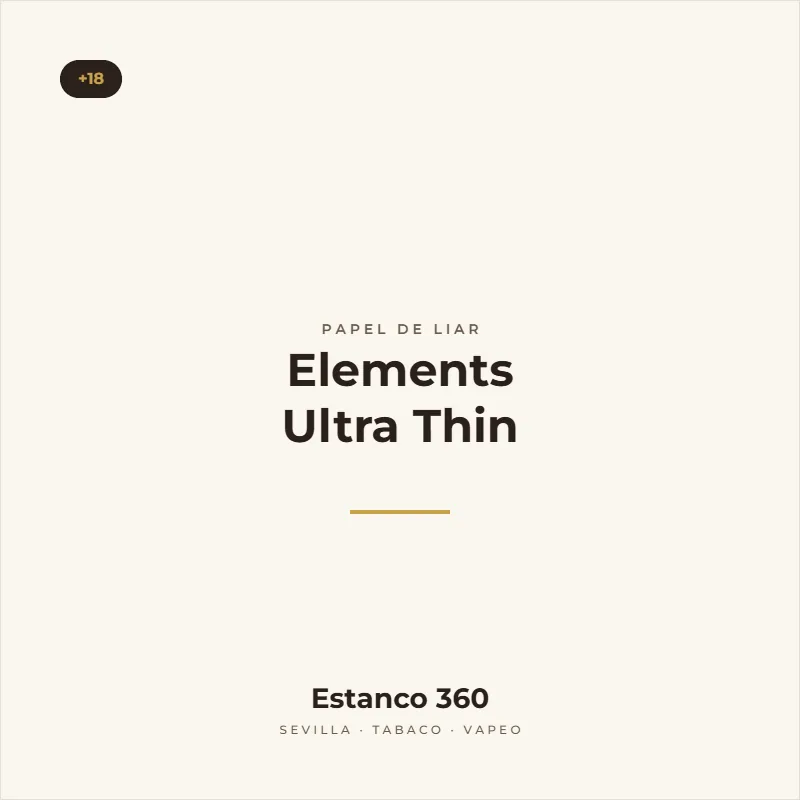 Elements Ultra Thin - Estanco 360 Sevilla