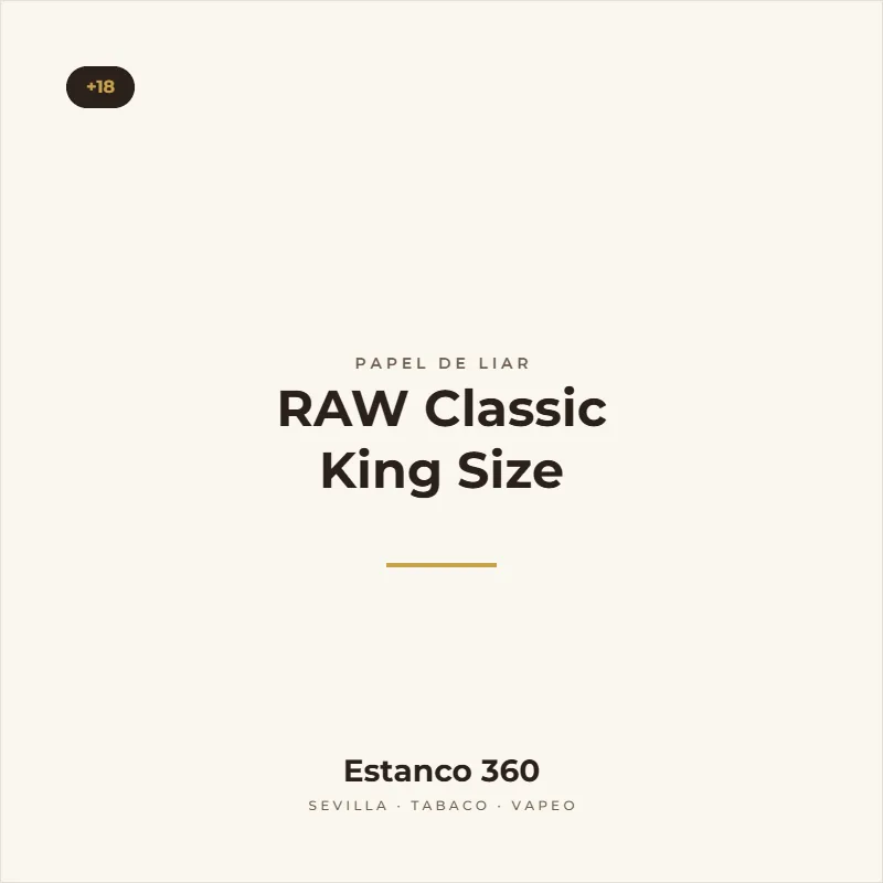 RAW Classic King Size - Estanco 360 Sevilla